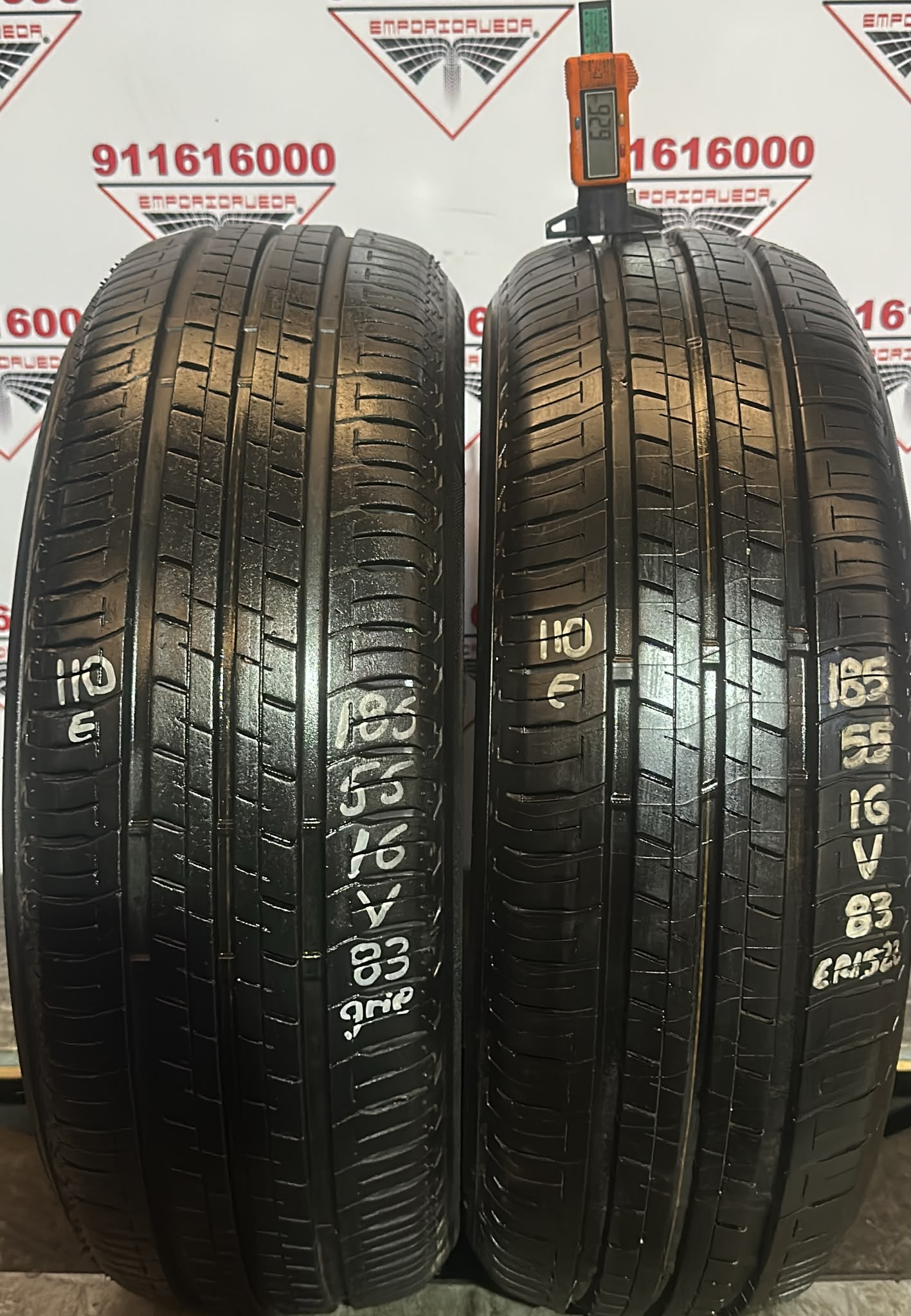 BRIDGESTONE ECOPIA E150 USADO  185/55 R16 83 V